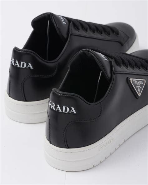 all black prada sneakers|Prada sneakers black and white.